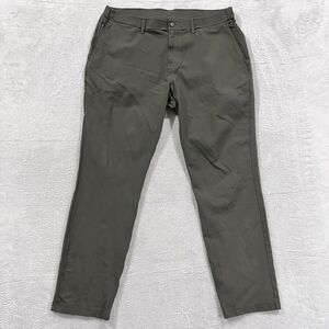 Public Rec Chino Pants Mens 38x32 Green Performance Stretch Business Casual
